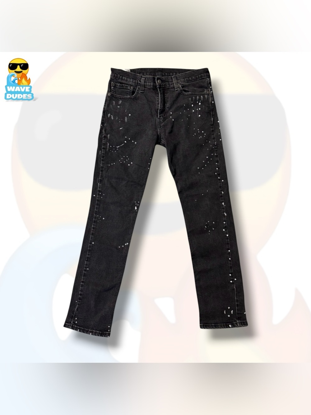 Men’s Levi’s 511 Paint Splatter Denim Jeans